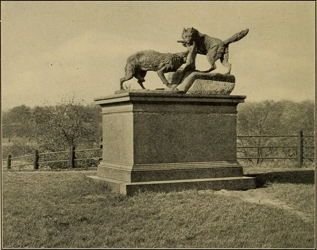 An illustration from Fairmount Park Art Association; an account of its origin and activities from its foundation in 1871, 1922, leaf 136