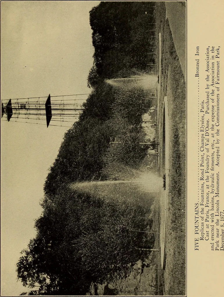 An illustration from Fairmount Park Art Association; an account of its origin and activities from its foundation in 1871, 1922, leaf 141