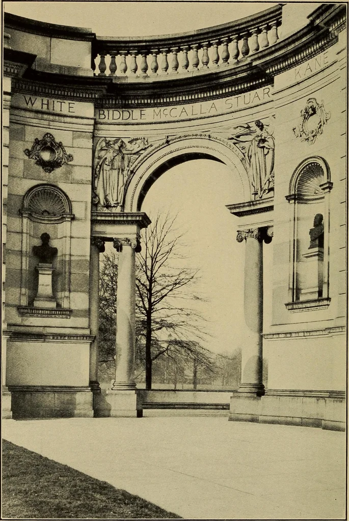 An illustration from Fairmount Park Art Association; an account of its origin and activities from its foundation in 1871, 1922, leaf 156
