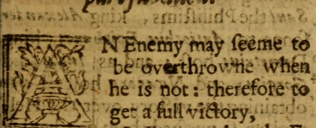 An illustration from The faithfull shepherd .., 1621, leaf 704