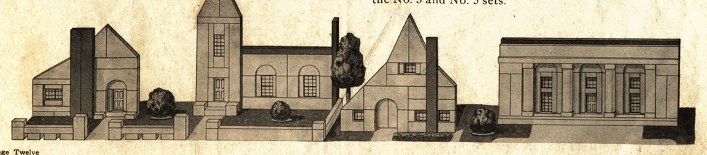 An illustration from Architects plan book "falcon" building lumber., 1927, leaf 11