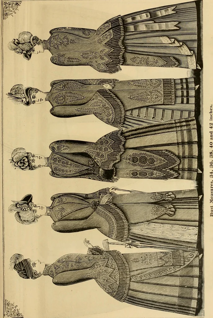 An illustration from Fall and Winter, 1890-91 Fashion Catalogue / H. O'Neill and Co., 1890, leaf 10