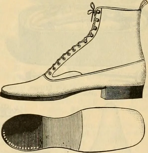 An illustration from Fall and Winter, 1890-91 Fashion Catalogue / H. O'Neill and Co., 1890, leaf 104
