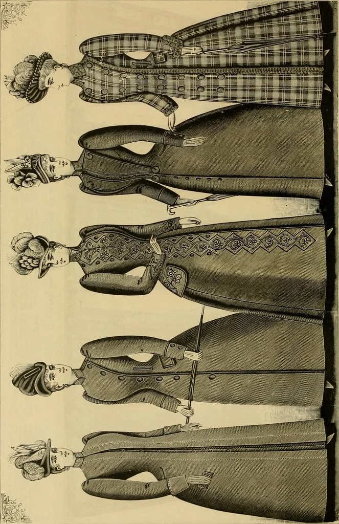An illustration from Fall and Winter, 1890-91 Fashion Catalogue / H. O'Neill and Co., 1890, leaf 11