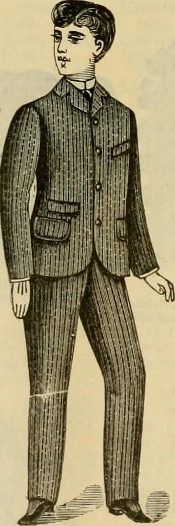 An illustration from Fall and Winter, 1890-91 Fashion Catalogue / H. O'Neill and Co., 1890, leaf 111