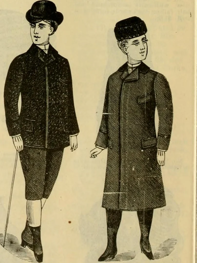 An illustration from Fall and Winter, 1890-91 Fashion Catalogue / H. O'Neill and Co., 1890, leaf 111