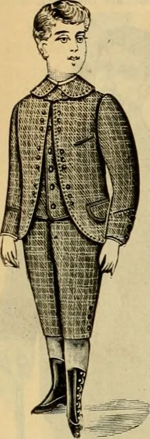 An illustration from Fall and Winter, 1890-91 Fashion Catalogue / H. O'Neill and Co., 1890, leaf 112