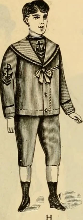 An illustration from Fall and Winter, 1890-91 Fashion Catalogue / H. O'Neill and Co., 1890, leaf 112