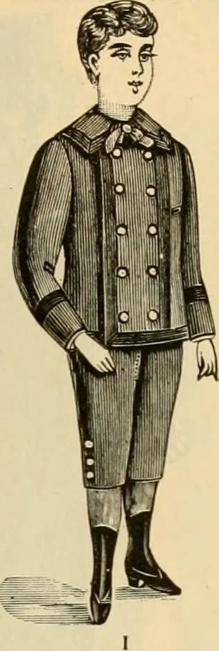 An illustration from Fall and Winter, 1890-91 Fashion Catalogue / H. O'Neill and Co., 1890, leaf 112