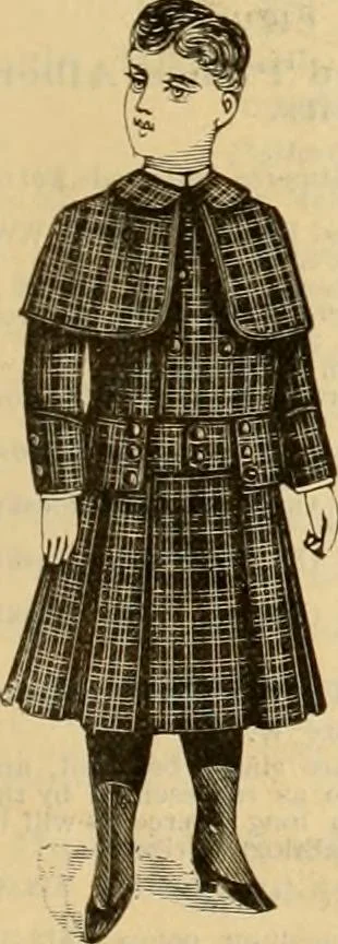 An illustration from Fall and Winter, 1890-91 Fashion Catalogue / H. O'Neill and Co., 1890, leaf 112