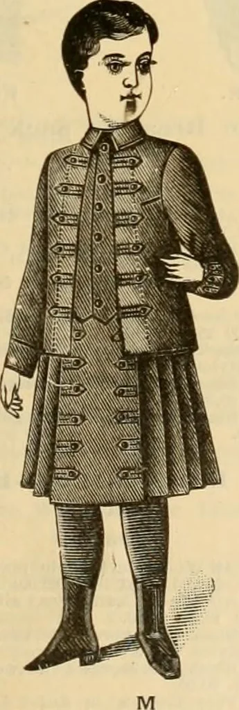 An illustration from Fall and Winter, 1890-91 Fashion Catalogue / H. O'Neill and Co., 1890, leaf 112