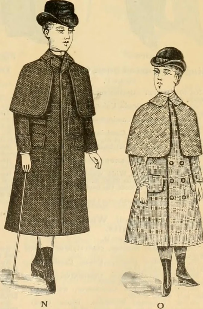 An illustration from Fall and Winter, 1890-91 Fashion Catalogue / H. O'Neill and Co., 1890, leaf 112
