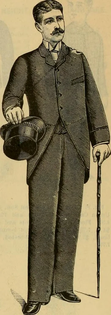 An illustration from Fall and Winter, 1890-91 Fashion Catalogue / H. O'Neill and Co., 1890, leaf 113