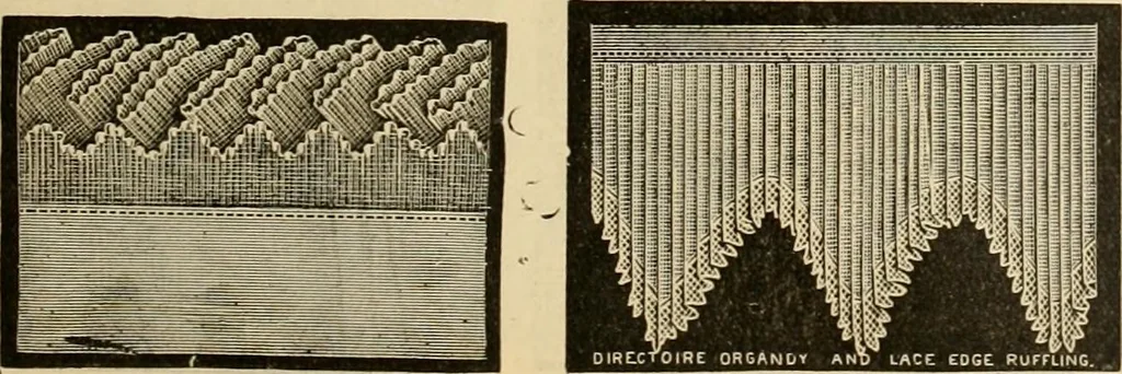 An illustration from Fall and Winter, 1890-91 Fashion Catalogue / H. O'Neill and Co., 1890, leaf 126