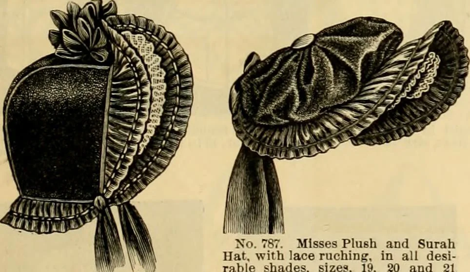 An illustration from Fall and Winter, 1890-91 Fashion Catalogue / H. O'Neill and Co., 1890, leaf 128
