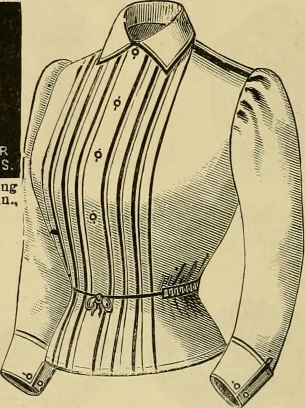 An illustration from Fall and Winter, 1890-91 Fashion Catalogue / H. O'Neill and Co., 1890, leaf 129
