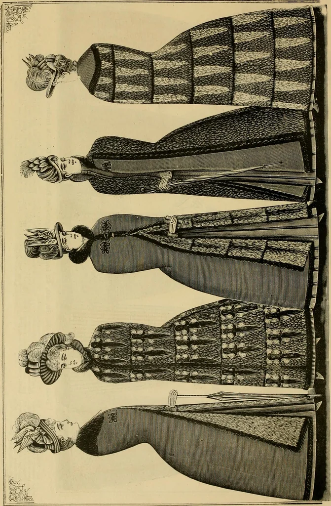 An illustration from Fall and Winter, 1890-91 Fashion Catalogue / H. O'Neill and Co., 1890, leaf 13