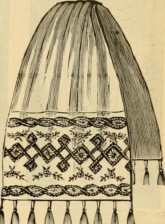 An illustration from Fall and Winter, 1890-91 Fashion Catalogue / H. O'Neill and Co., 1890, leaf 132