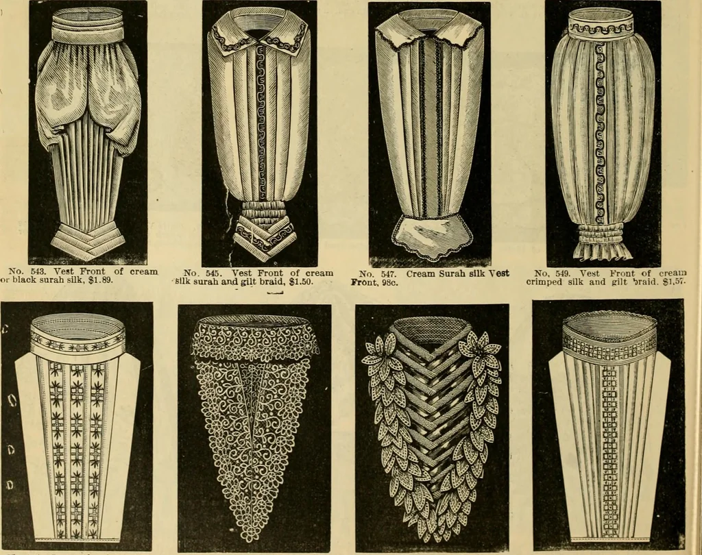 An illustration from Fall and Winter, 1890-91 Fashion Catalogue / H. O'Neill and Co., 1890, leaf 133