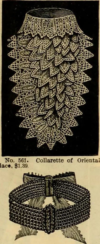 An illustration from Fall and Winter, 1890-91 Fashion Catalogue / H. O'Neill and Co., 1890, leaf 134