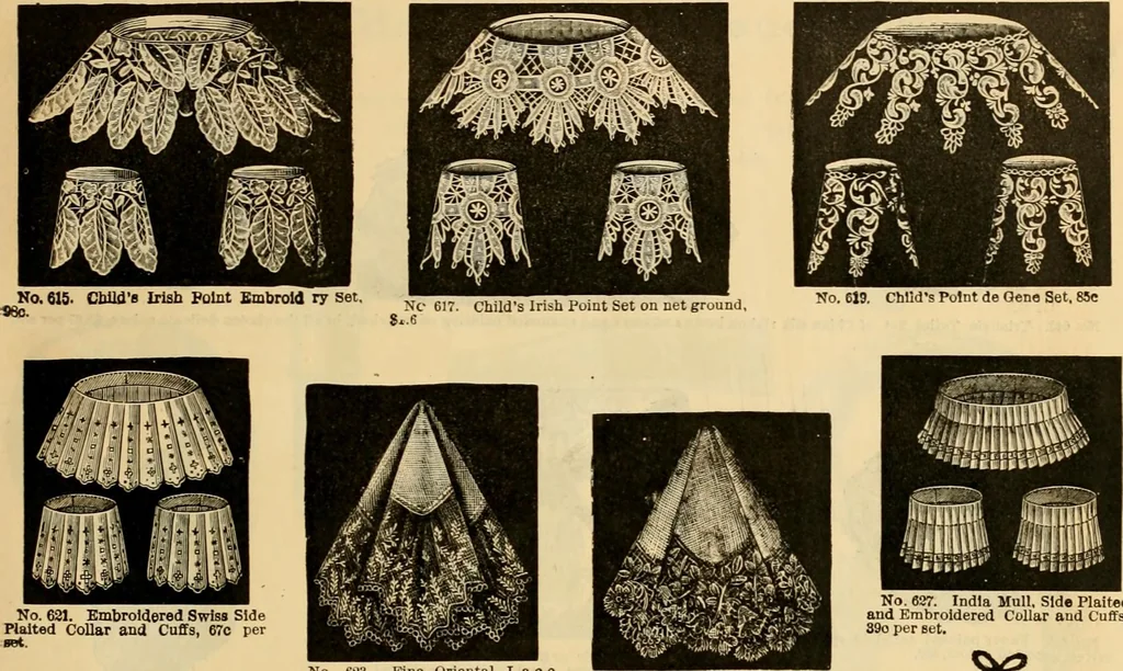 An illustration from Fall and Winter, 1890-91 Fashion Catalogue / H. O'Neill and Co., 1890, leaf 136
