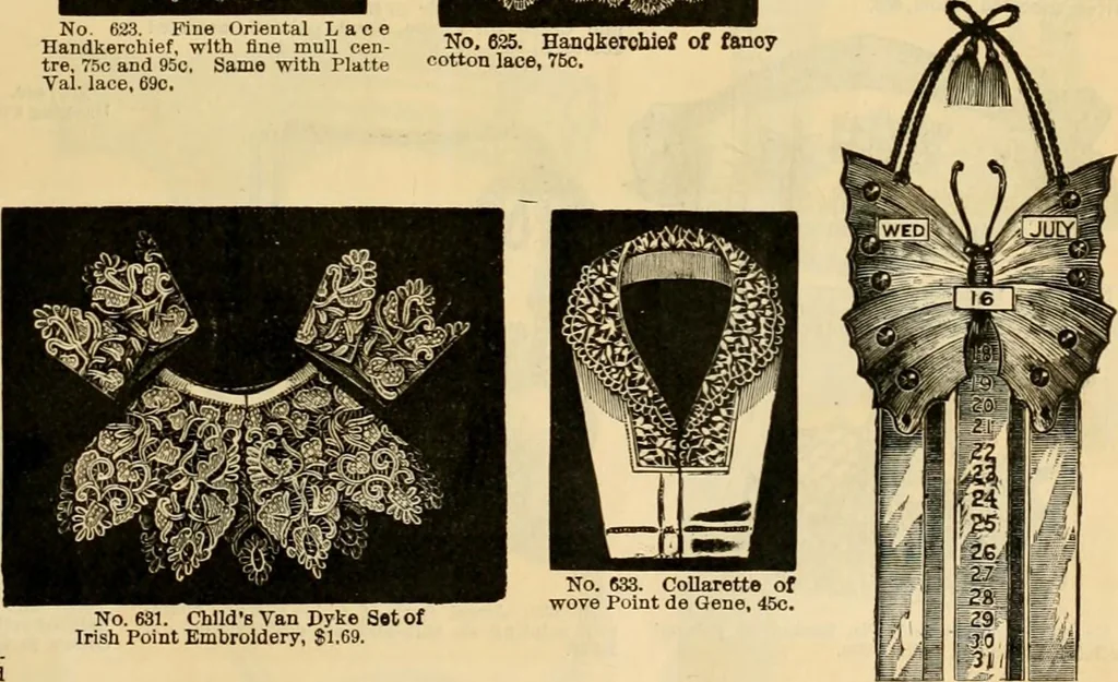An illustration from Fall and Winter, 1890-91 Fashion Catalogue / H. O'Neill and Co., 1890, leaf 136