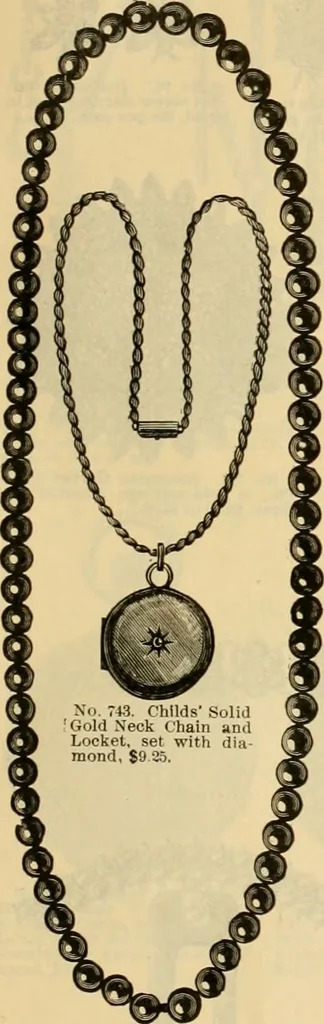 An illustration from Fall and Winter, 1890-91 Fashion Catalogue / H. O'Neill and Co., 1890, leaf 146