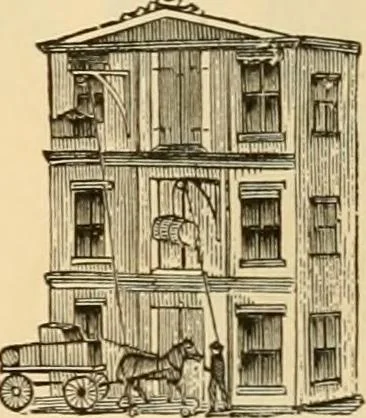 An illustration from Fall and Winter, 1890-91 Fashion Catalogue / H. O'Neill and Co., 1890, leaf 158