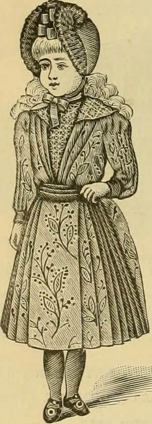 An illustration from Fall and Winter, 1890-91 Fashion Catalogue / H. O'Neill and Co., 1890, leaf 159