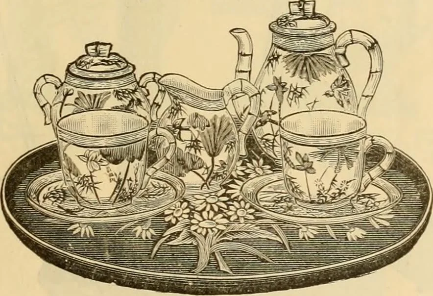An illustration from Fall and Winter, 1890-91 Fashion Catalogue / H. O'Neill and Co., 1890, leaf 160