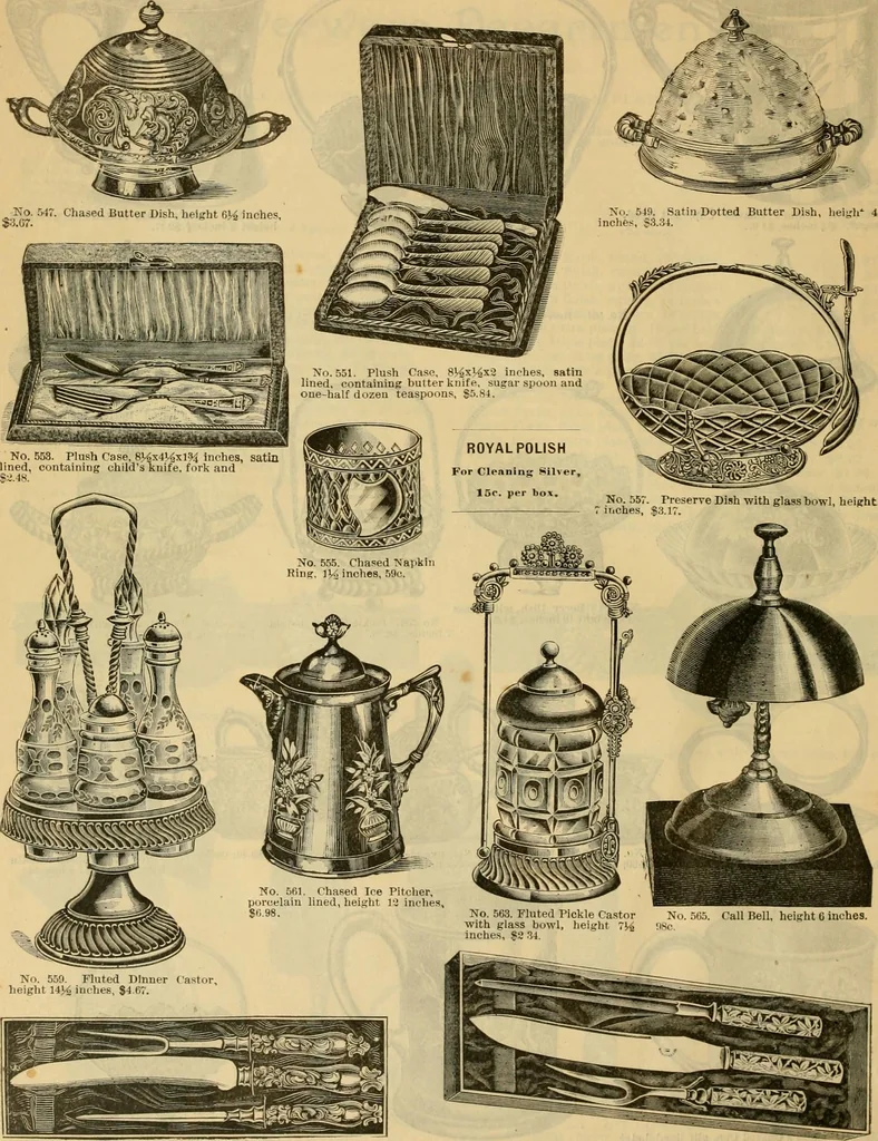 An illustration from Fall and Winter, 1890-91 Fashion Catalogue / H. O'Neill and Co., 1890, leaf 175