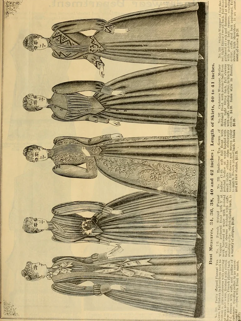 An illustration from Fall and Winter, 1890-91 Fashion Catalogue / H. O'Neill and Co., 1890, leaf 20