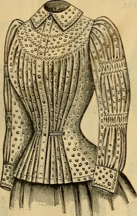 An illustration from Fall and Winter, 1890-91 Fashion Catalogue / H. O'Neill and Co., 1890, leaf 22