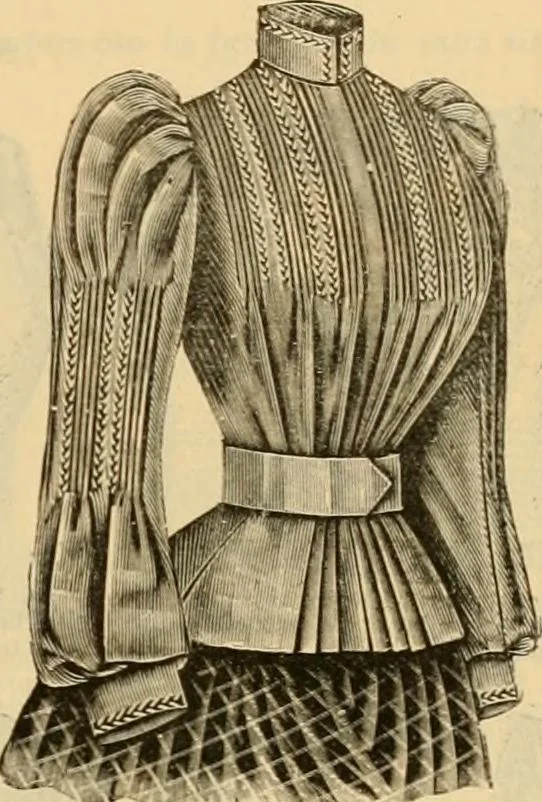 An illustration from Fall and Winter, 1890-91 Fashion Catalogue / H. O'Neill and Co., 1890, leaf 22