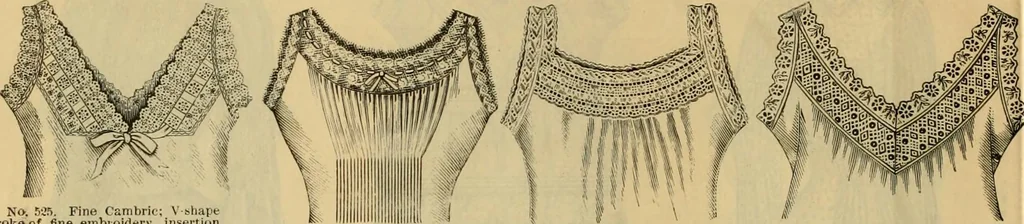 An illustration from Fall and Winter, 1890-91 Fashion Catalogue / H. O'Neill and Co., 1890, leaf 23