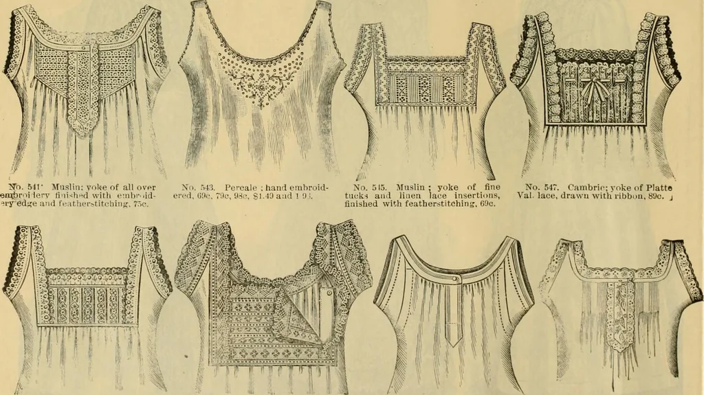 An illustration from Fall and Winter, 1890-91 Fashion Catalogue / H. O'Neill and Co., 1890, leaf 23