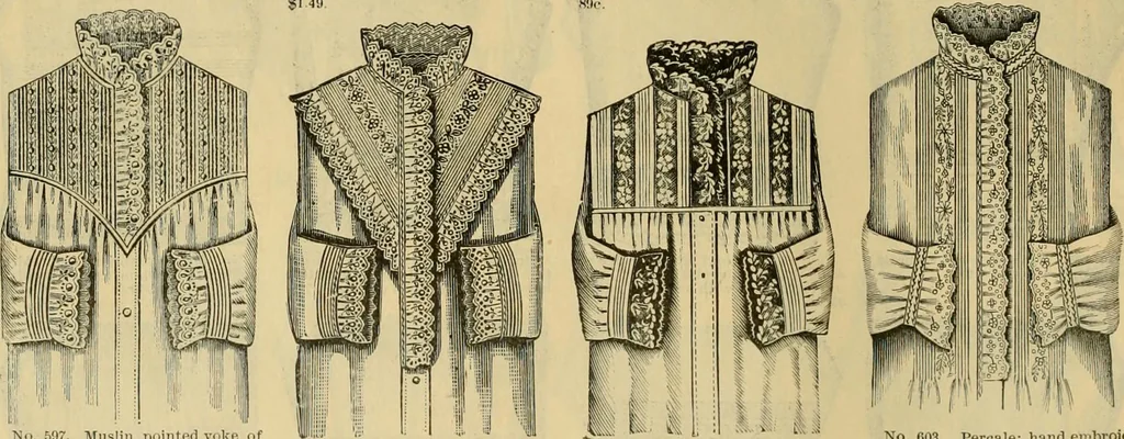 An illustration from Fall and Winter, 1890-91 Fashion Catalogue / H. O'Neill and Co., 1890, leaf 25