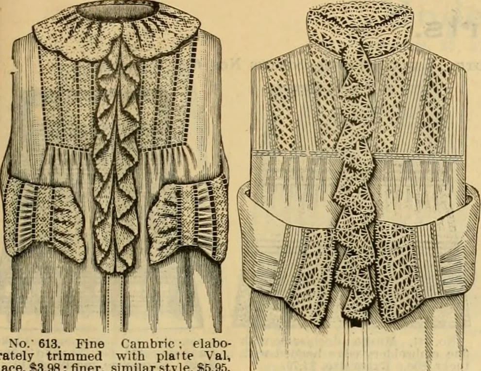 An illustration from Fall and Winter, 1890-91 Fashion Catalogue / H. O'Neill and Co., 1890, leaf 26