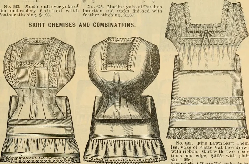 An illustration from Fall and Winter, 1890-91 Fashion Catalogue / H. O'Neill and Co., 1890, leaf 26