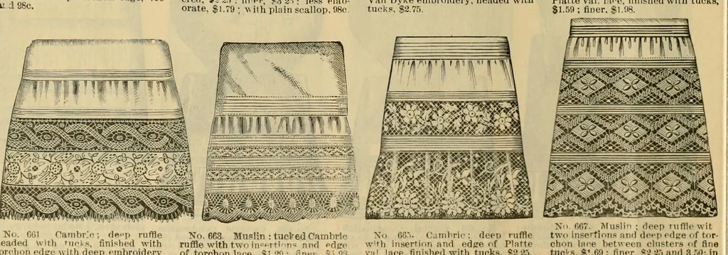 An illustration from Fall and Winter, 1890-91 Fashion Catalogue / H. O'Neill and Co., 1890, leaf 27