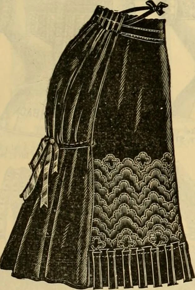 An illustration from Fall and Winter, 1890-91 Fashion Catalogue / H. O'Neill and Co., 1890, leaf 28