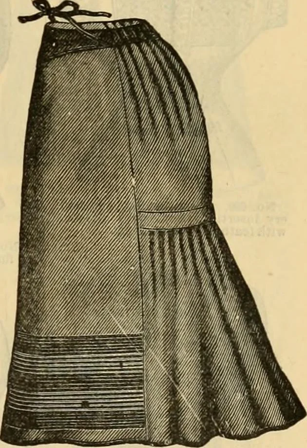 An illustration from Fall and Winter, 1890-91 Fashion Catalogue / H. O'Neill and Co., 1890, leaf 28