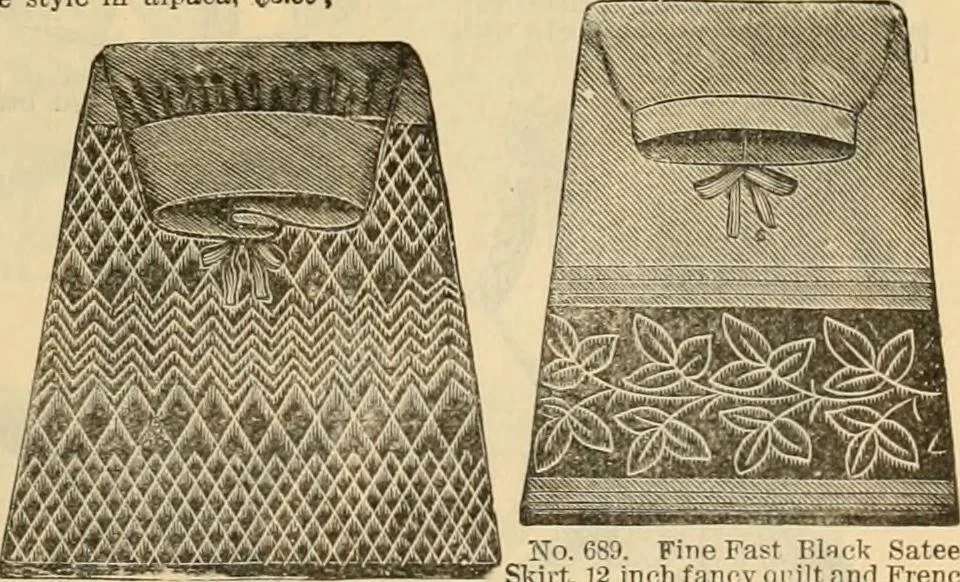 An illustration from Fall and Winter, 1890-91 Fashion Catalogue / H. O'Neill and Co., 1890, leaf 28