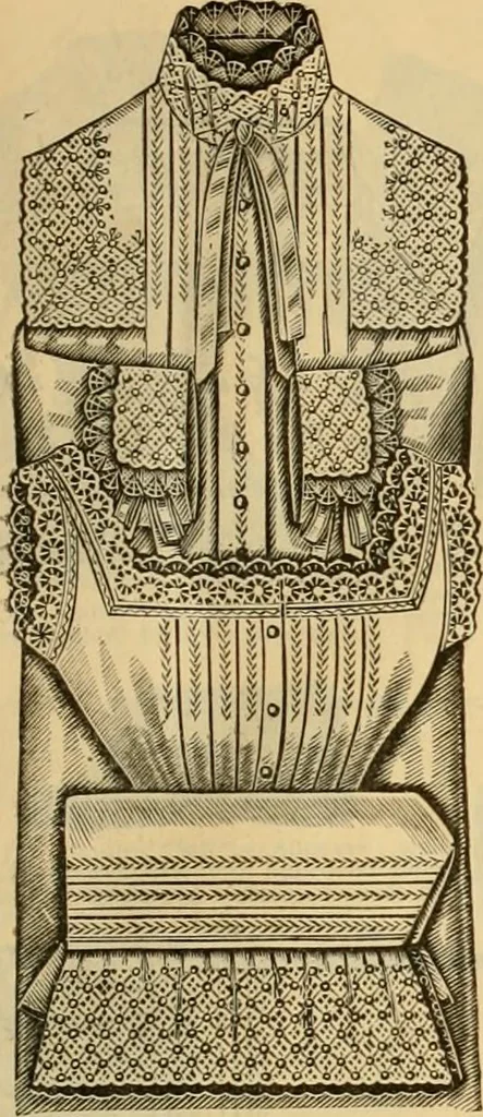 An illustration from Fall and Winter, 1890-91 Fashion Catalogue / H. O'Neill and Co., 1890, leaf 30