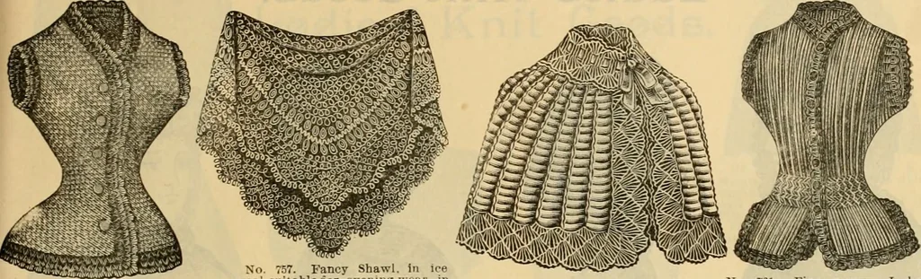 An illustration from Fall and Winter, 1890-91 Fashion Catalogue / H. O'Neill and Co., 1890, leaf 32
