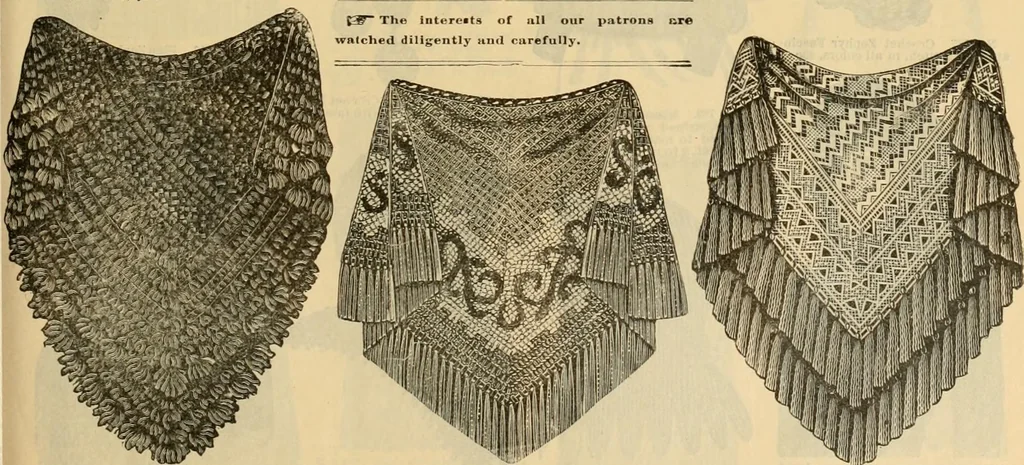 An illustration from Fall and Winter, 1890-91 Fashion Catalogue / H. O'Neill and Co., 1890, leaf 32