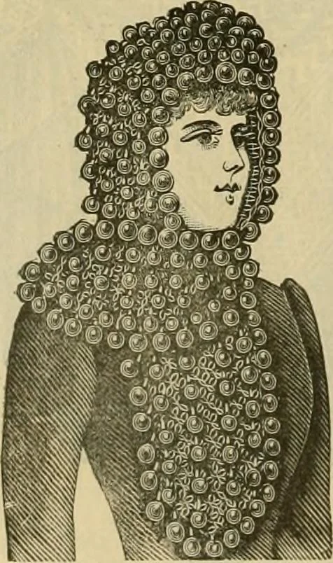 An illustration from Fall and Winter, 1890-91 Fashion Catalogue / H. O'Neill and Co., 1890, leaf 33