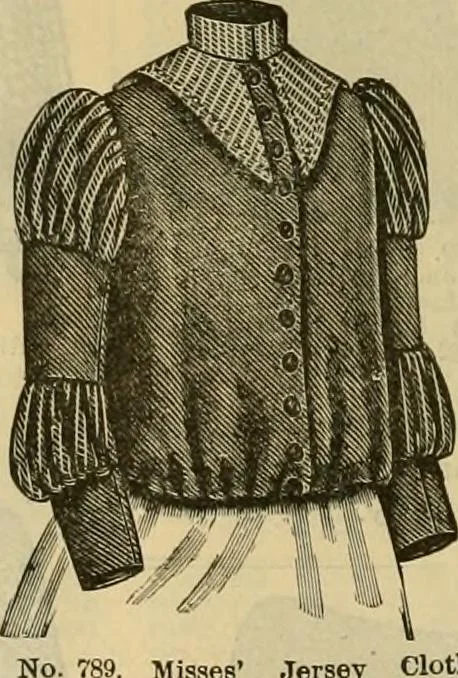 An illustration from Fall and Winter, 1890-91 Fashion Catalogue / H. O'Neill and Co., 1890, leaf 33
