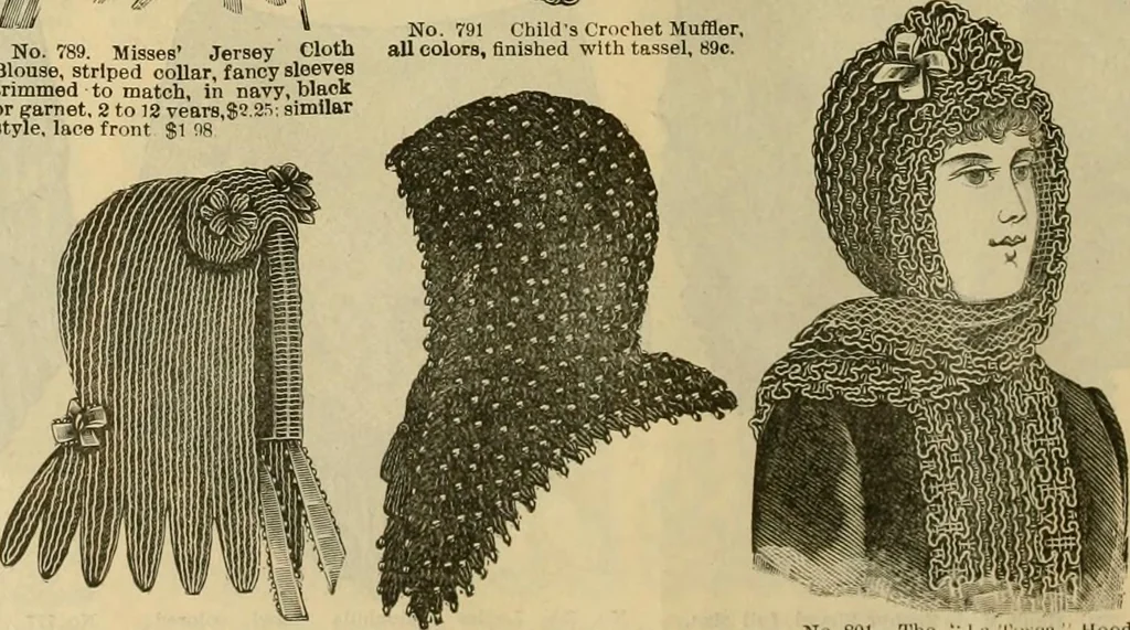 An illustration from Fall and Winter, 1890-91 Fashion Catalogue / H. O'Neill and Co., 1890, leaf 33