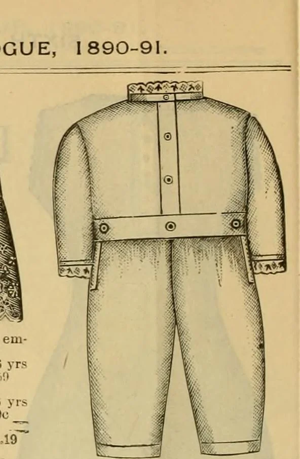 An illustration from Fall and Winter, 1890-91 Fashion Catalogue / H. O'Neill and Co., 1890, leaf 35